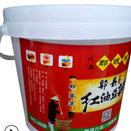 豆瓣酱郫县四川红油豆瓣酱炒菜特产自制手工农家6斤桶装图2
