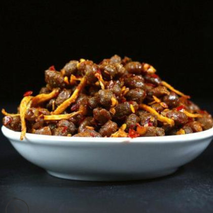 湖南新化冷江农家自制腊八豆香辣豆豉 姜丝豆豉特色下饭菜1份图2