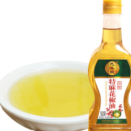 九斗碗特麻花椒油400ml四川特产家用麻椒油特麻花椒油麻油小瓶装图2