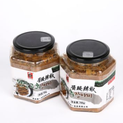 正宗朝鲜族食品 韩一酱辣椒 腌辣椒700G*6瓶下饭开胃酱香浓郁图3