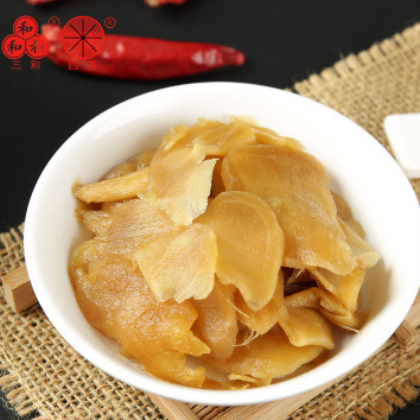 三和四美酱菜嫩生姜375g扬州特产下饭菜新姜新鲜嫩生姜小菜瓶装图3