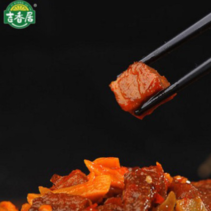 吉香居酱牛八方脆笋牛肉多200g青椒香菇拌饭拌面下饭酱牛肉酱图2