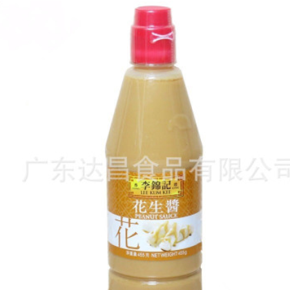 李锦记花生酱455g/瓶方便酱料夹心面包饼干拌面蒸饺火锅多功能