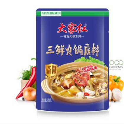 家用火锅底料麻辣烫底料水煮鱼调料老坛酸菜鱼调料三鲜火锅底料图2