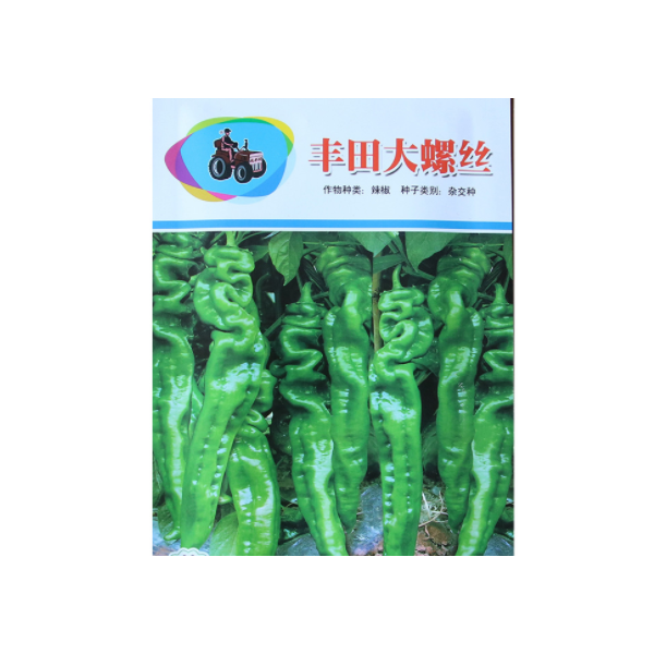 常丰田大螺丝辣椒种子 辣味适中果多皱皮长果盆栽阳台菜农菜园图3