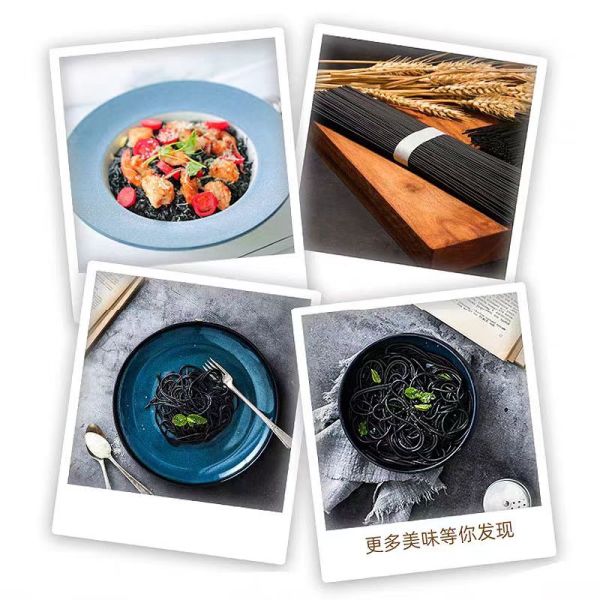 商用墨鱼汁食用烘培包饺子意面酱餐饮用黑色酱汁黑色素黑粉炸鸡图8
